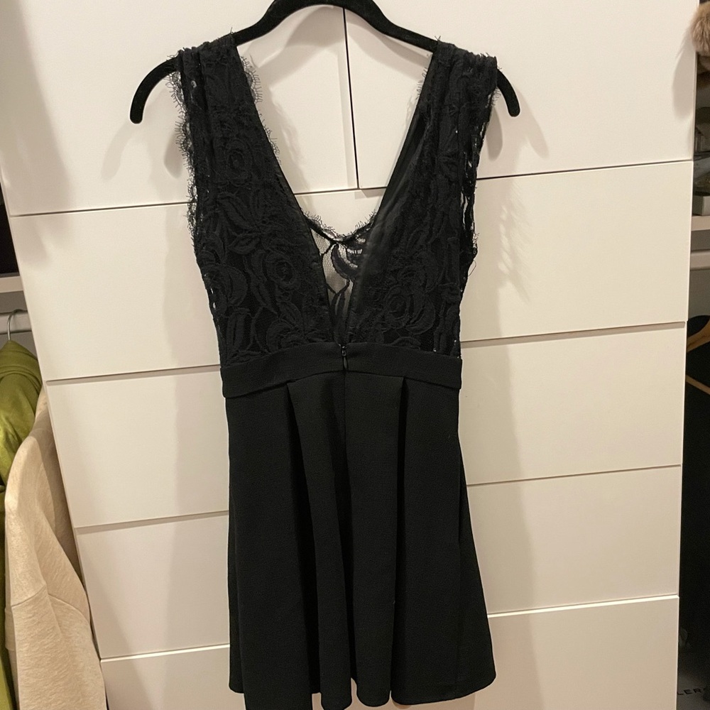 BCBG black lace dress